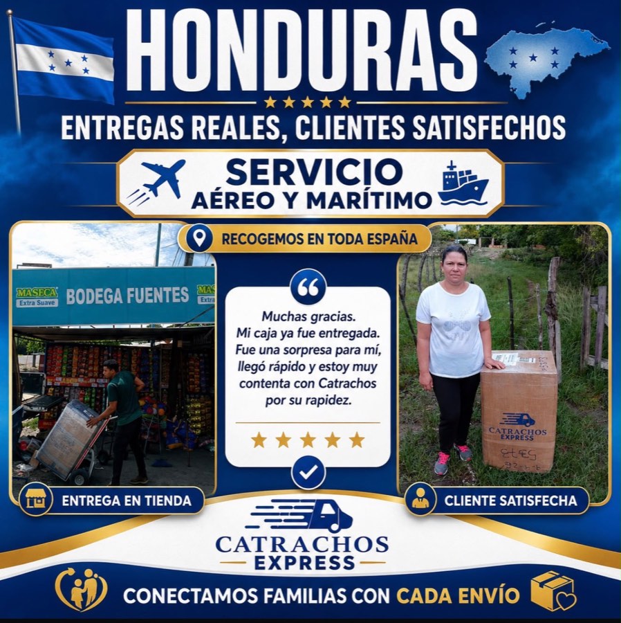 Entrega exitosa en Honduras con testimonio de clienta satisfecha